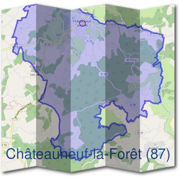 Mairie de Châteauneuf-la-Forêt (87)