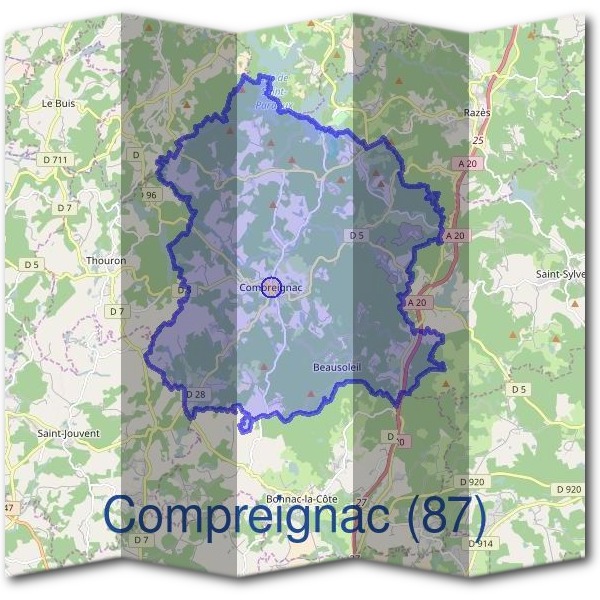 Mairie de Compreignac (87)