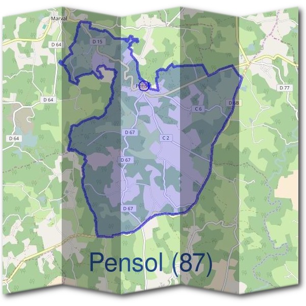 Mairie de Pensol (87)