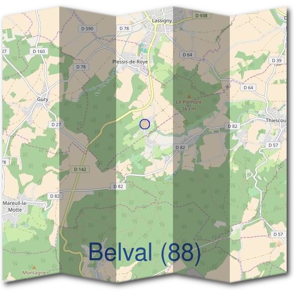 Mairie de Belval (88)