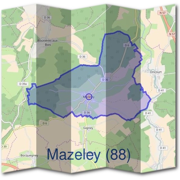 Mairie de Mazeley (88)