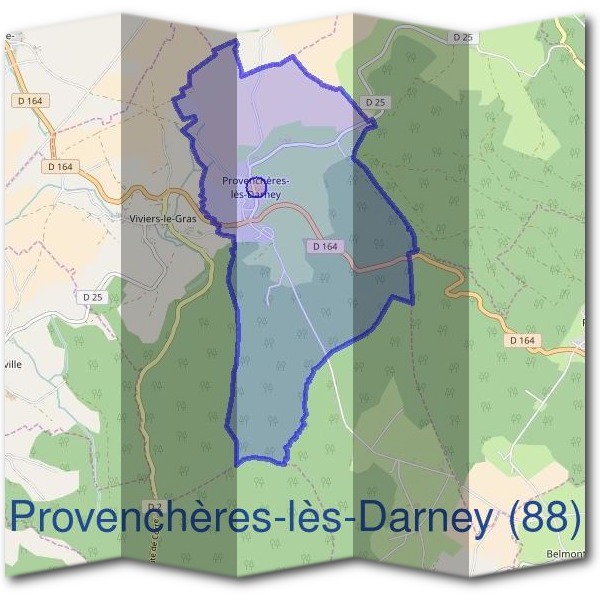 Mairie de Provenchères-lès-Darney (88)