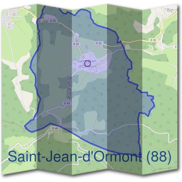 Mairie de Saint-Jean-d'Ormont (88)