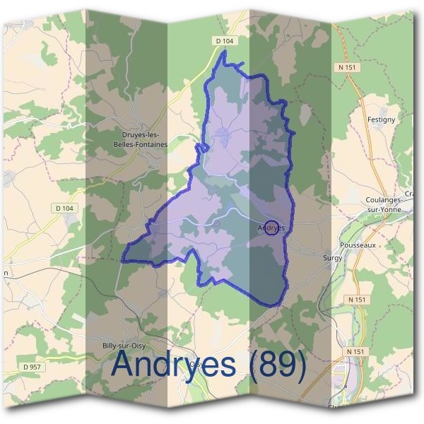 Mairie d'Andryes (89)