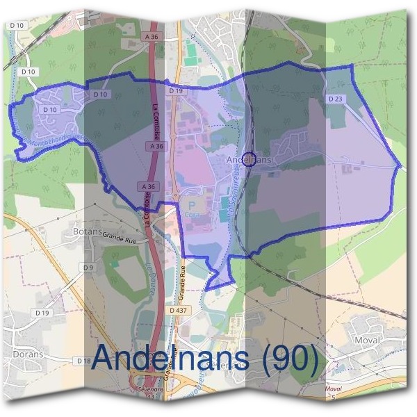Mairie d'Andelnans (90)