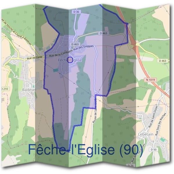 Mairie de Fêche-l'Église (90)