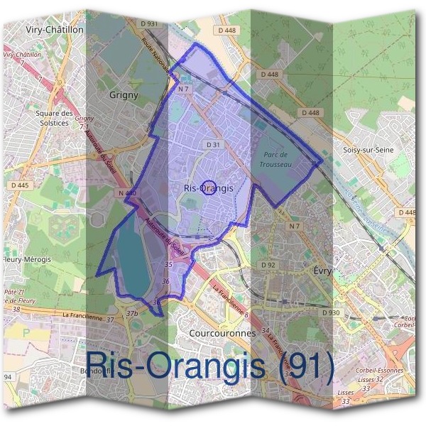 Mairie de Ris-Orangis (91)