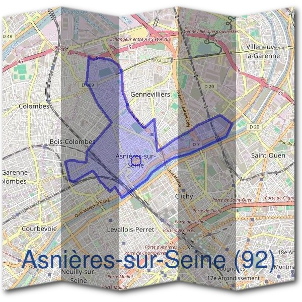 Mairie d'Asnières-sur-Seine (92)