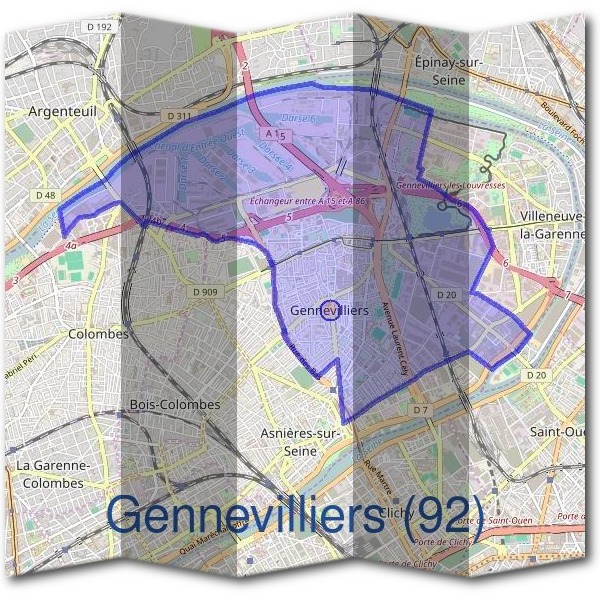 Mairie de Gennevilliers (92)