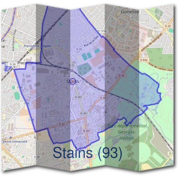 Mairie de Stains (93)